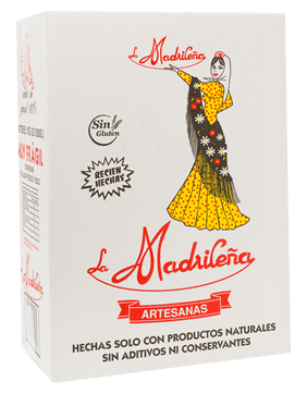 Patatas Fritas Churreria La Mdrileña caja  1 Kg  ( 2 bolsas 500 gramos )  Precio sin IVA 4,99 €
