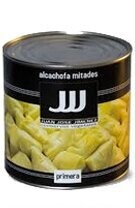 Alcachofa troceada  Bote  de 3 kg Precio sin IVA 6,95€