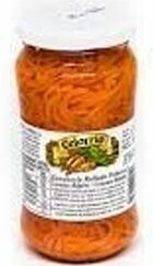 Zanahoria Rallada tarro cristal de  370gr Precio sin IVA 0,85€