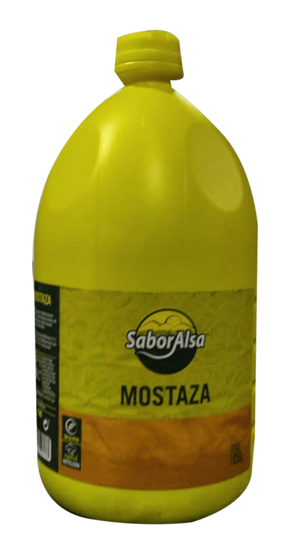 Mostaza bote de  1.800 kg Precio Sin IVA 4,33€