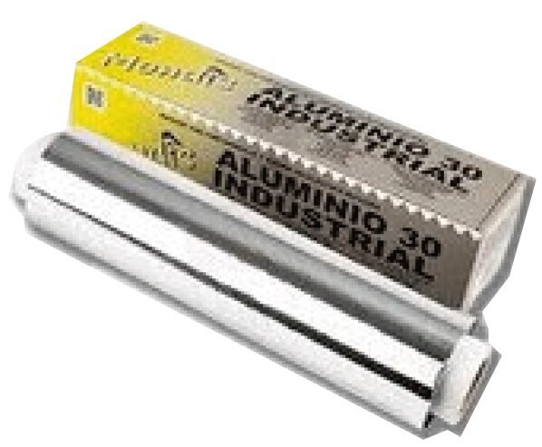 Papel Aluminio rollo de   300 metros Precio Sin IVA 13,10€