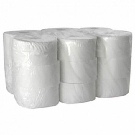 Papel Higienico Industrial  Pasta doble capa saco de  18 Rollos Precio Sin IVA 15.95 €