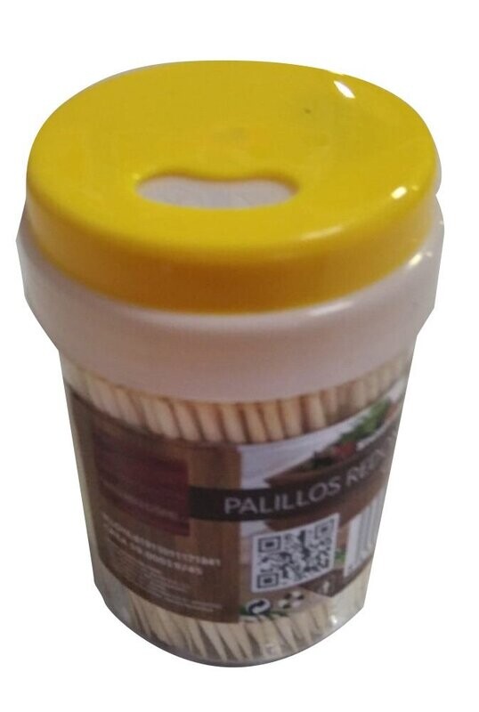 Palillos bote Palillero  Caja  10 botes Precio Sin IVA 7,50€