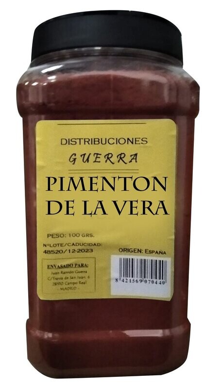 Pimenton de la Vera ,  bote hosteleria Precio Sin IVA 10.80 €