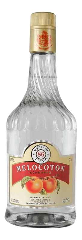 Licor Drosl Melocoton con Alcohol 70  cl Precio sin IVA 5,23€