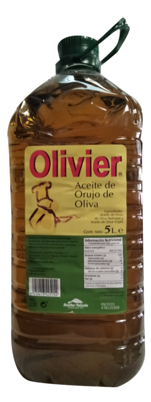 Aceite de Orujo de Oliva GF 5 LTR  Precio sin iva 18.50 €