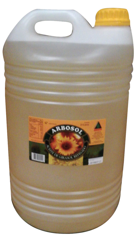 Aceite de girasol garrafa 25 ltr Precio sin iva 38.45 €