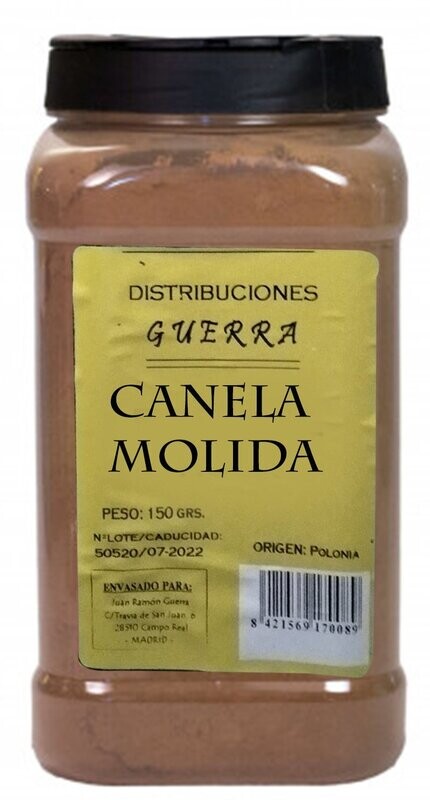 Canela Molida Bote Hosteleria 1 kg Precio Sin IVA 9,99 €