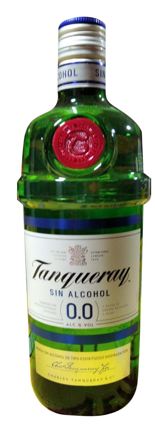 Gin  Tamqueray 0.0 sin alcohol 70 cl  Precio sin IVA 11,65€