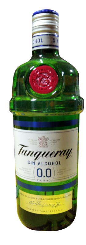 Gin  Tamqueray 0.0 sin alcohol 70 cl  Precio sin IVA 11,65€