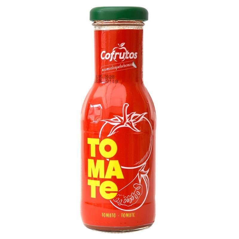 Zumo tomate Coofrutos  caja de 24 botellines de 20 cl Precio sin IVA 10.75 €