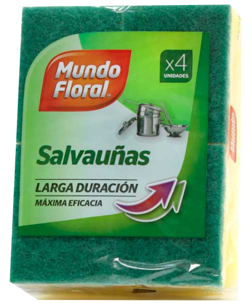 Estropajo salvauñas paquete de 4 unidades Precio Sin IVA 2.62 €