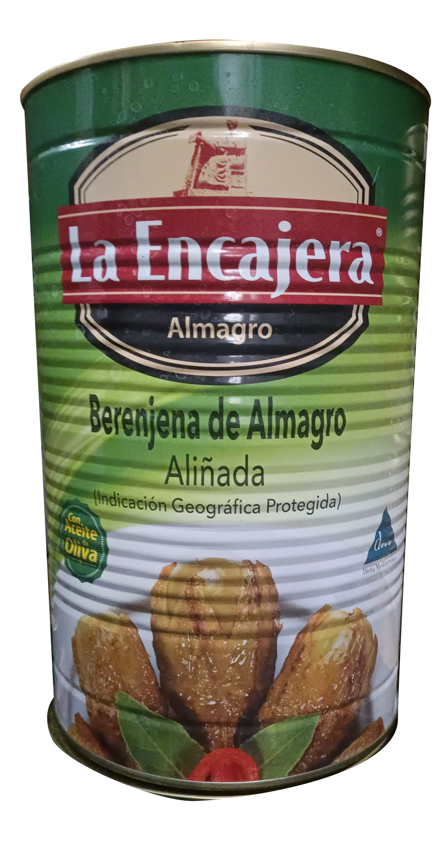 Berenjenas La encajera bote 60  piezas Precio sin IVA 13.50 €