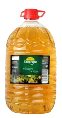 Vinagre de Vino , garrafa de  5 ltr Precio Sin IVA 4,61 €