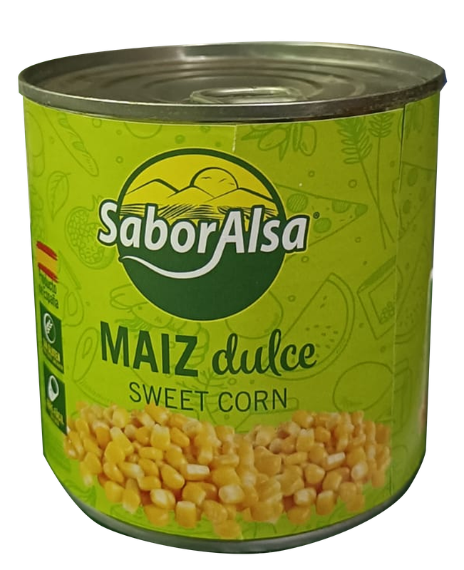 Maiz Dulce lata 300gr Precio sin IVA   1.55 €
