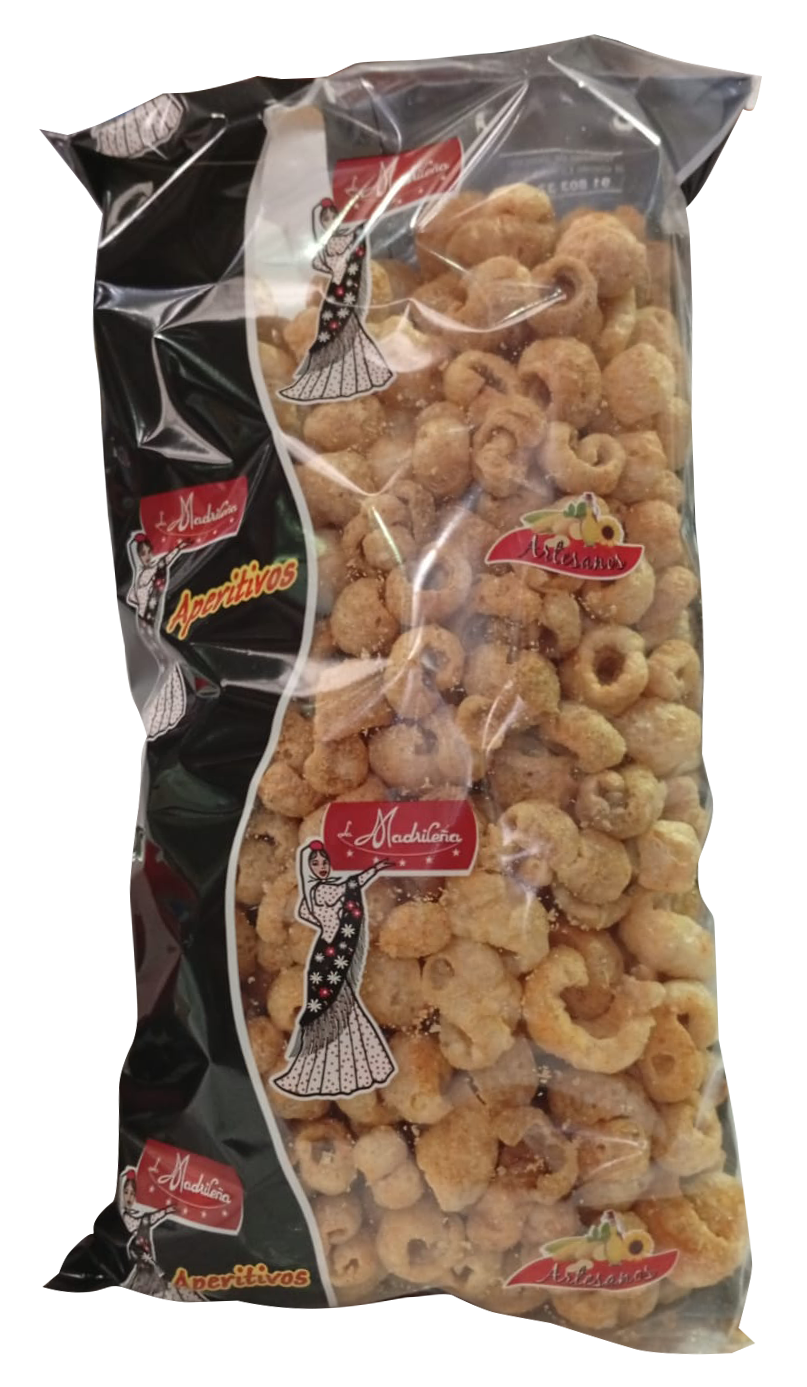 Tiras de Jamon Sabor Barbacoa bolsa 500gr Precio sin Iva 4,46€