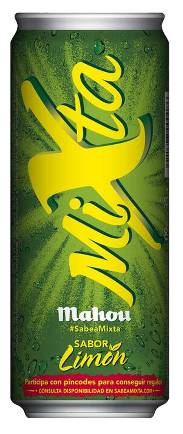 Cerveza Mahou Mixta caja de 24 latas de 33 cl Precio sin IVA 13.68 €