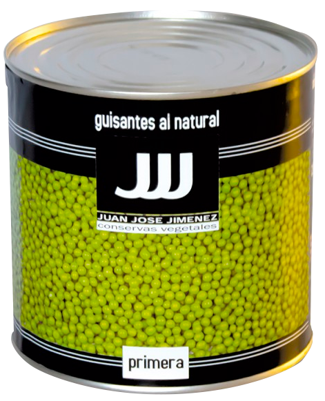 Guisantes Fino bote 3 kg Precio sin IVA 4.52 €