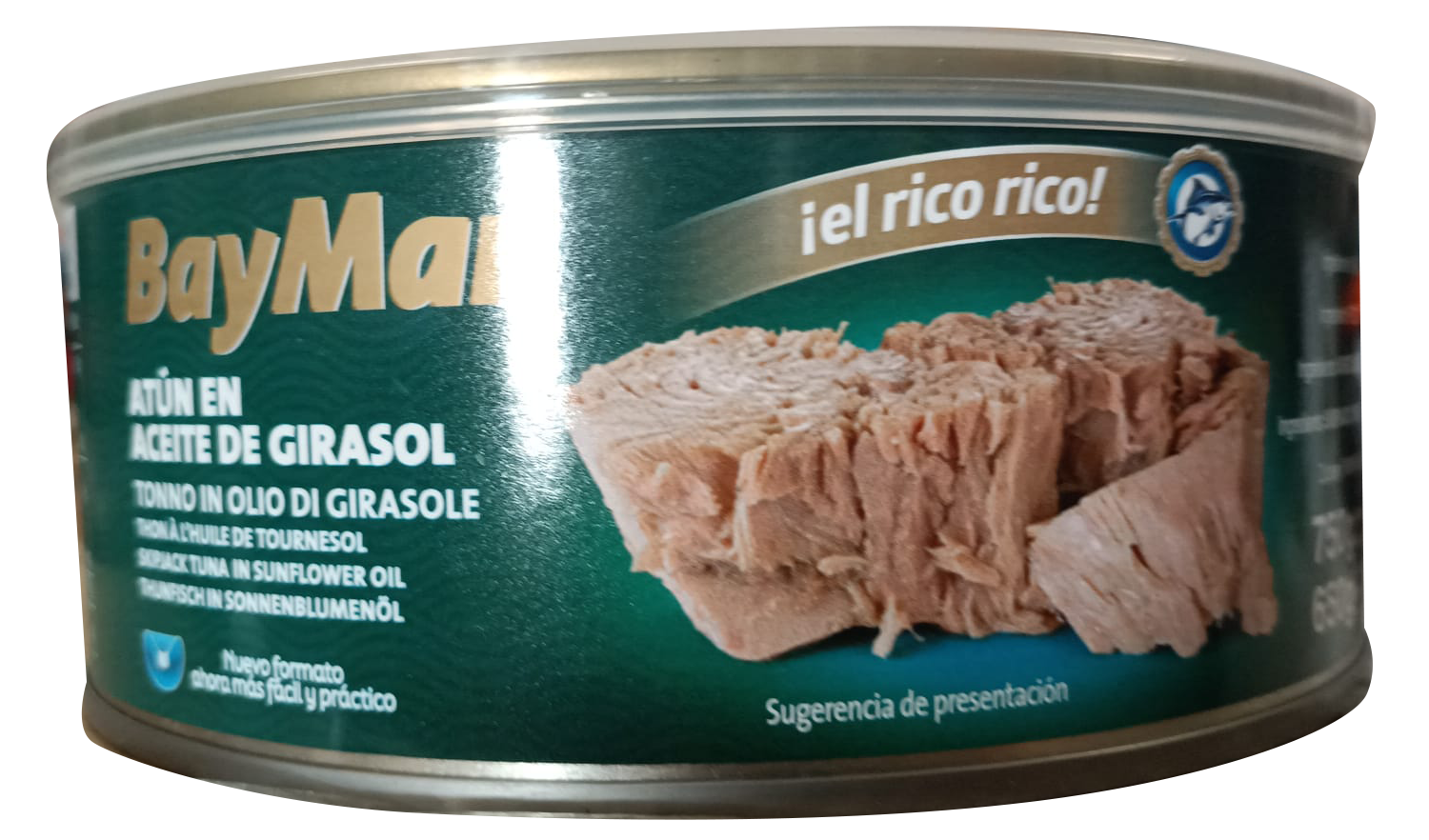 Atun en Aceite Lata de RO 1000 Precio sin IVA 6,20€