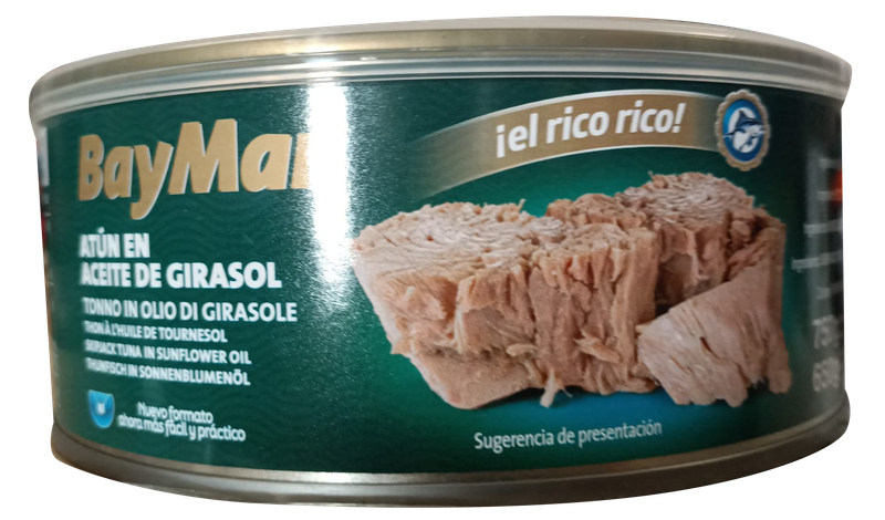 Atun en Aceite Lata de RO 1000 Precio sin IVA 6,20€