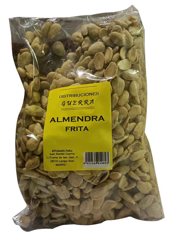 Almendra Frita Pelada  Bolsa de 1 kg Precio sin IVA 12,40€
