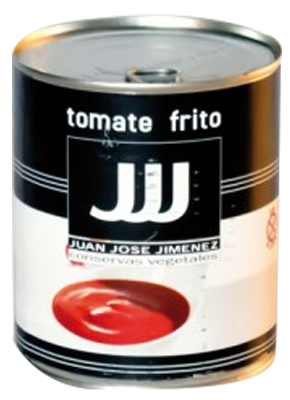 Tomate frito bote de   3 kg Precio sin IVA 3,35€