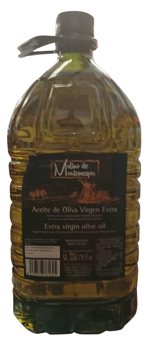 Aceite de oliva virgen extra1º   garrafa 5 ltr Precio Sin IVA  24.99  €