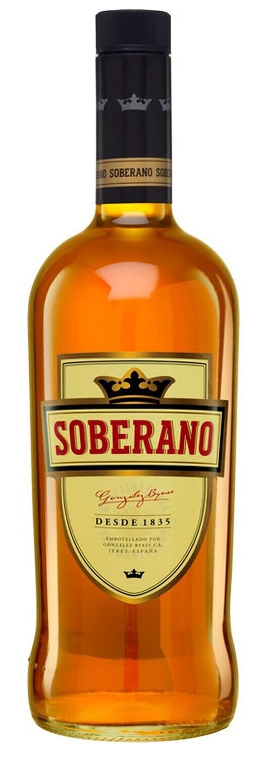 Brandy Soberano 100 cl  Precio sin IVA 7.35 €