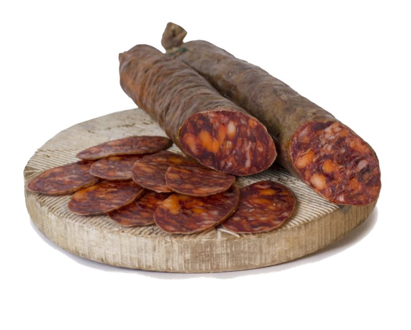 Chorizo iberico cayo precio 13,09€/kG Precio sin IVA 11,90€/KG