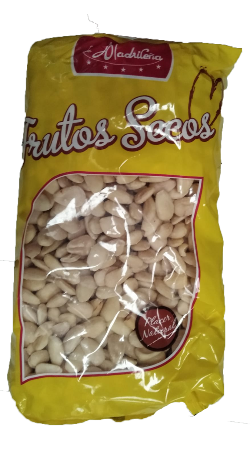 Almendra Cruda Pelada  Bolsa de 1 kg Precio sin IVA 10.45 €