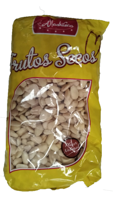 Almendra Cruda Pelada  Bolsa de 1 kg Precio sin IVA 10.45 €