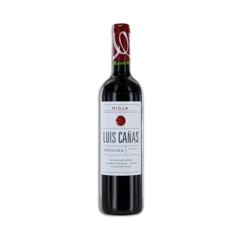 Vino Rioja  Luis Cañas Crianza 75 cl Precio sin IVA 9.75 €