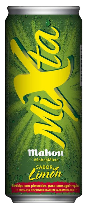 Cerveza Mahou Mixta caja de 24 latas de 33 cl Precio sin IVA 13.68 €