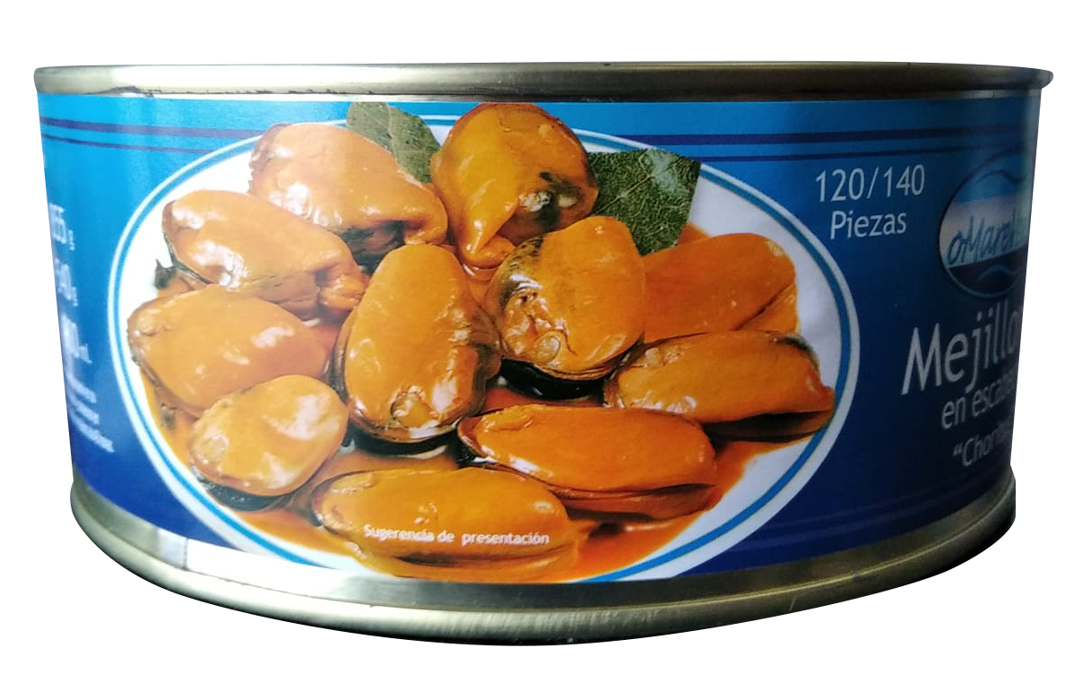 Mejillon OMareVento 120 PIEZAS lata ro 1000 Precio sin IVA 8.95 €