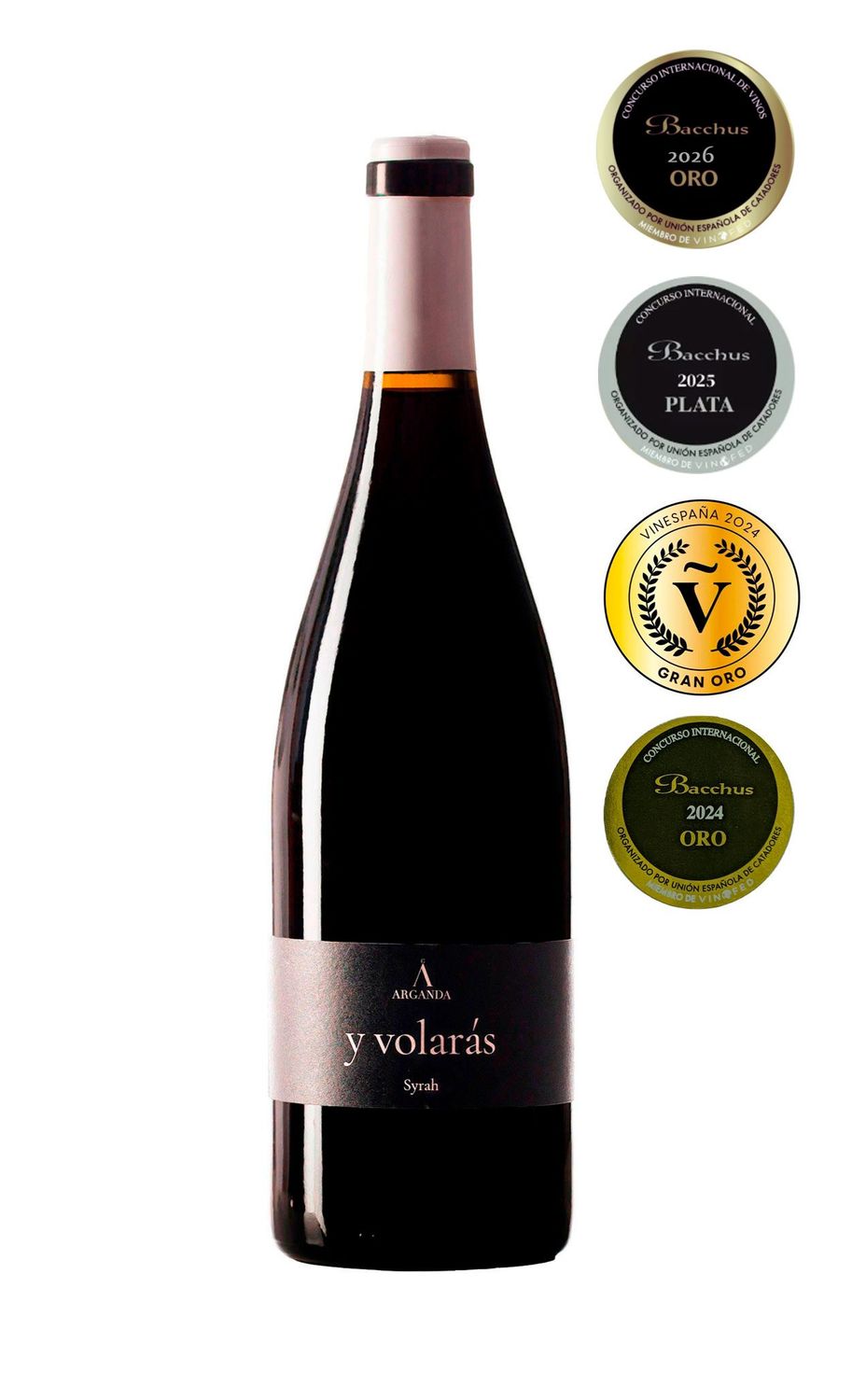 Vino tinto Madrid Y VOLARAS  botella 75 cl Precio sin iva 8.40 €