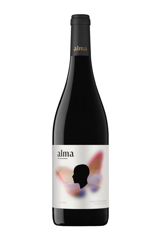 Vino TINTO Madrid Alma Crianza botella 75 cl Precio sin iva 4.18 €