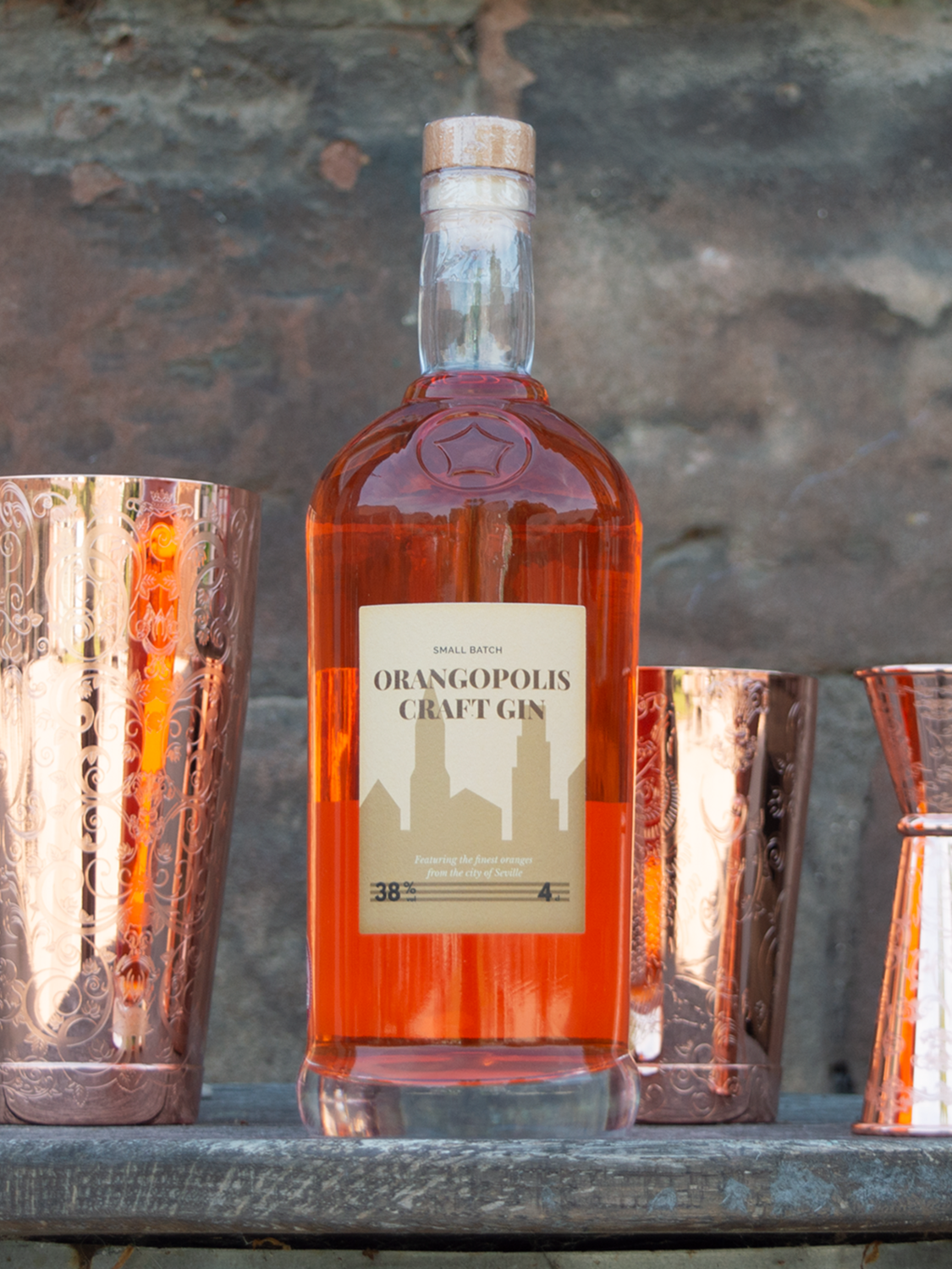 Orangopolis Gin - 70cl Orangopolis Gin - 70cl