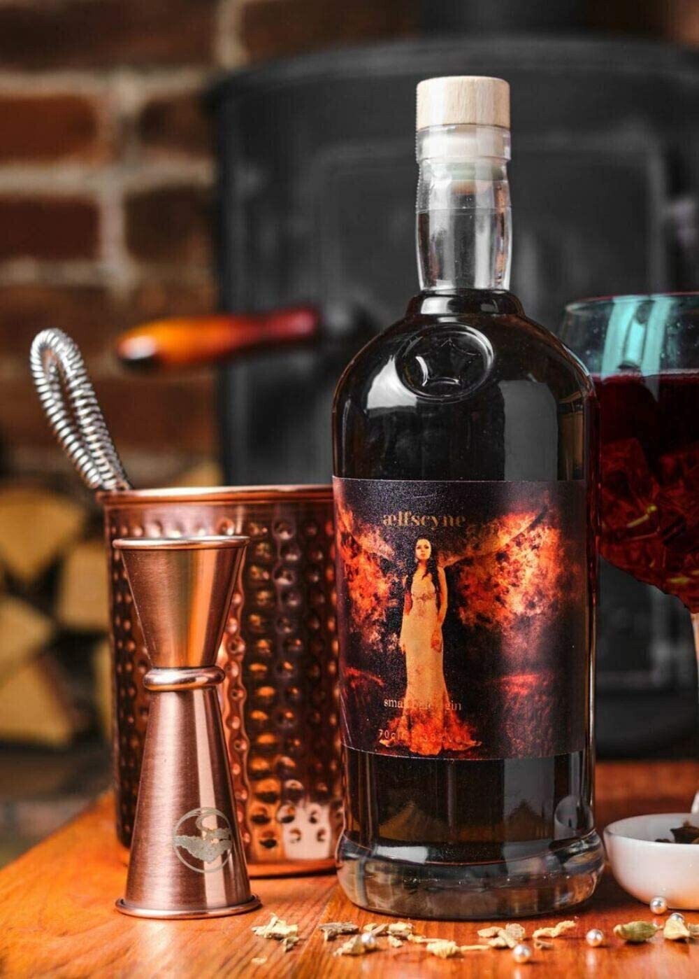 Aelfscyne Liquorice and Blackcurrant Gin - 70cl Aelfscyne Liquorice and Blackcurrant Gin - 70cl
