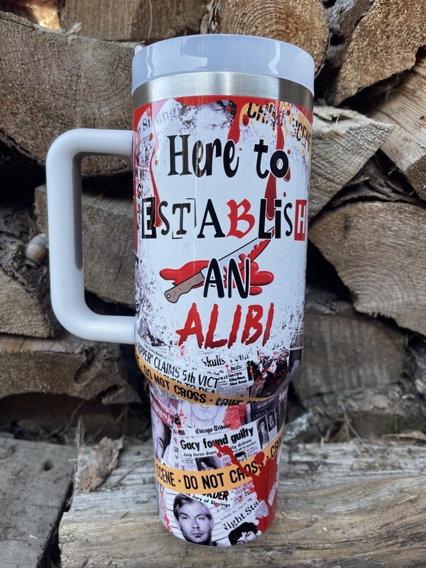 True Crime 40 oz Tumbler