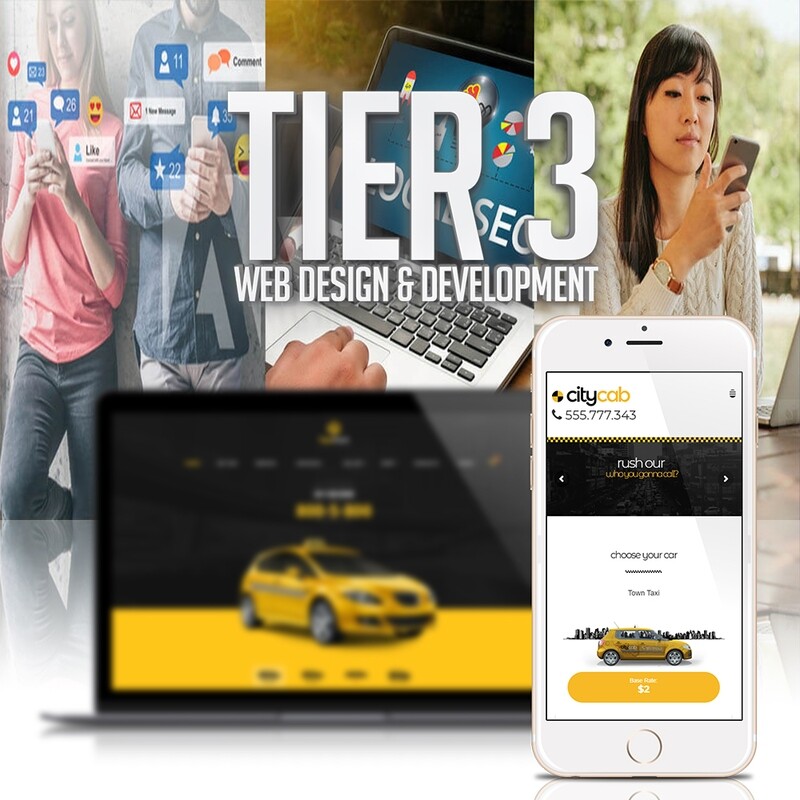 TIER 3:  10 Page Website - Includes SoLoMo Quick Pack