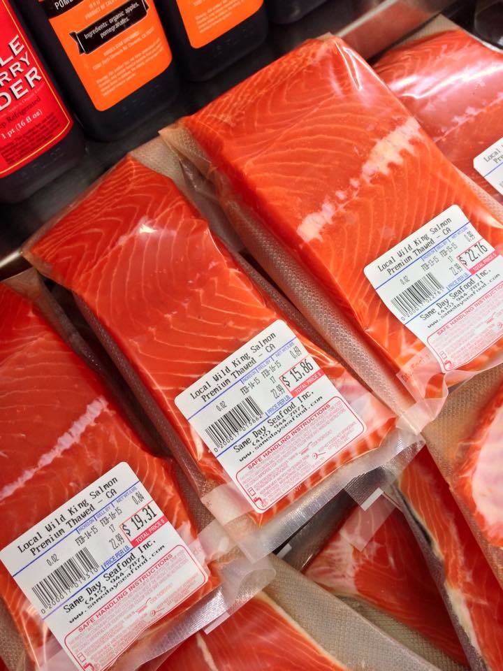 Local Line-Caught Wild King Salmon Smoked