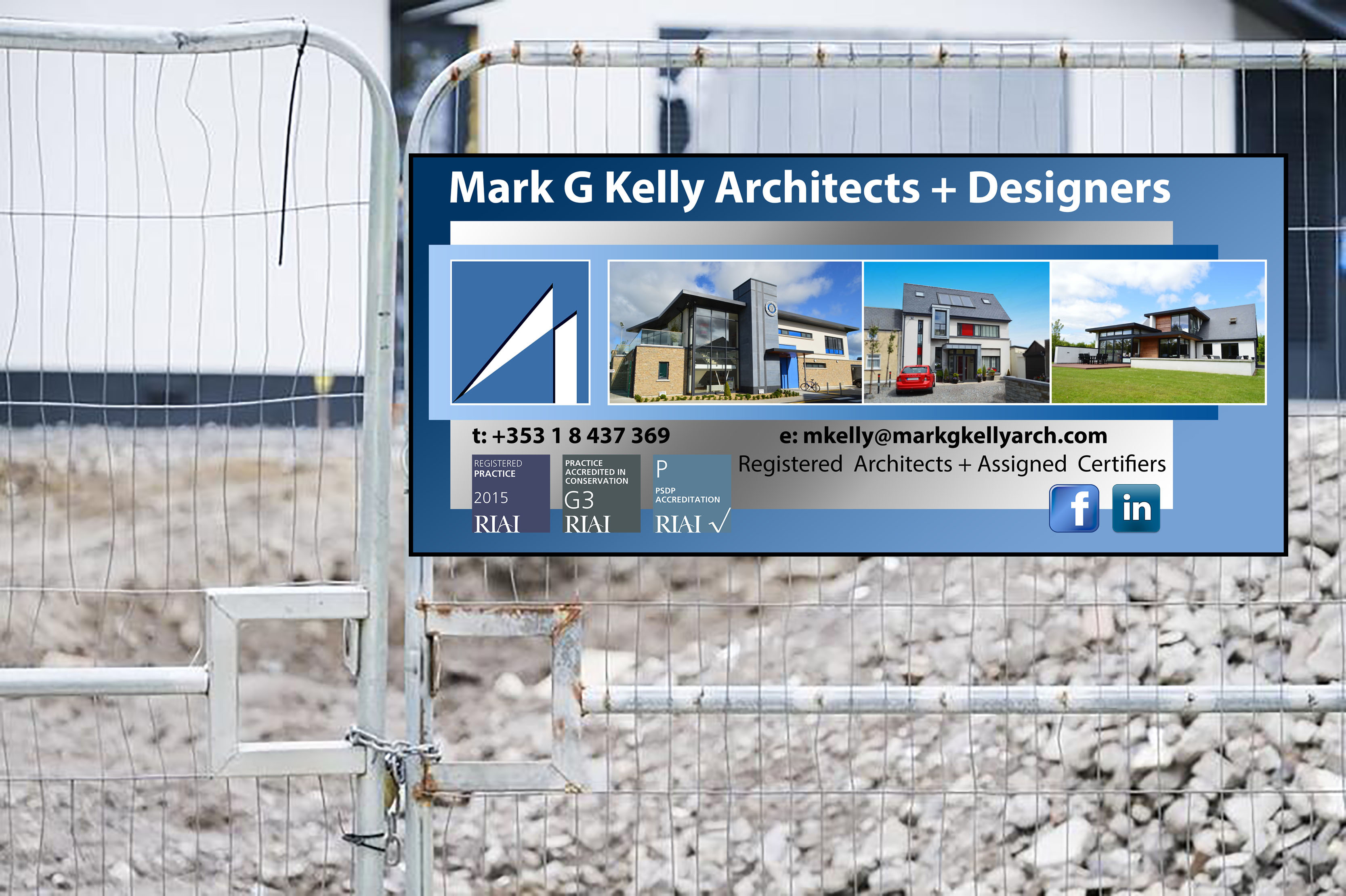 Site Sign 1220 x 300mm