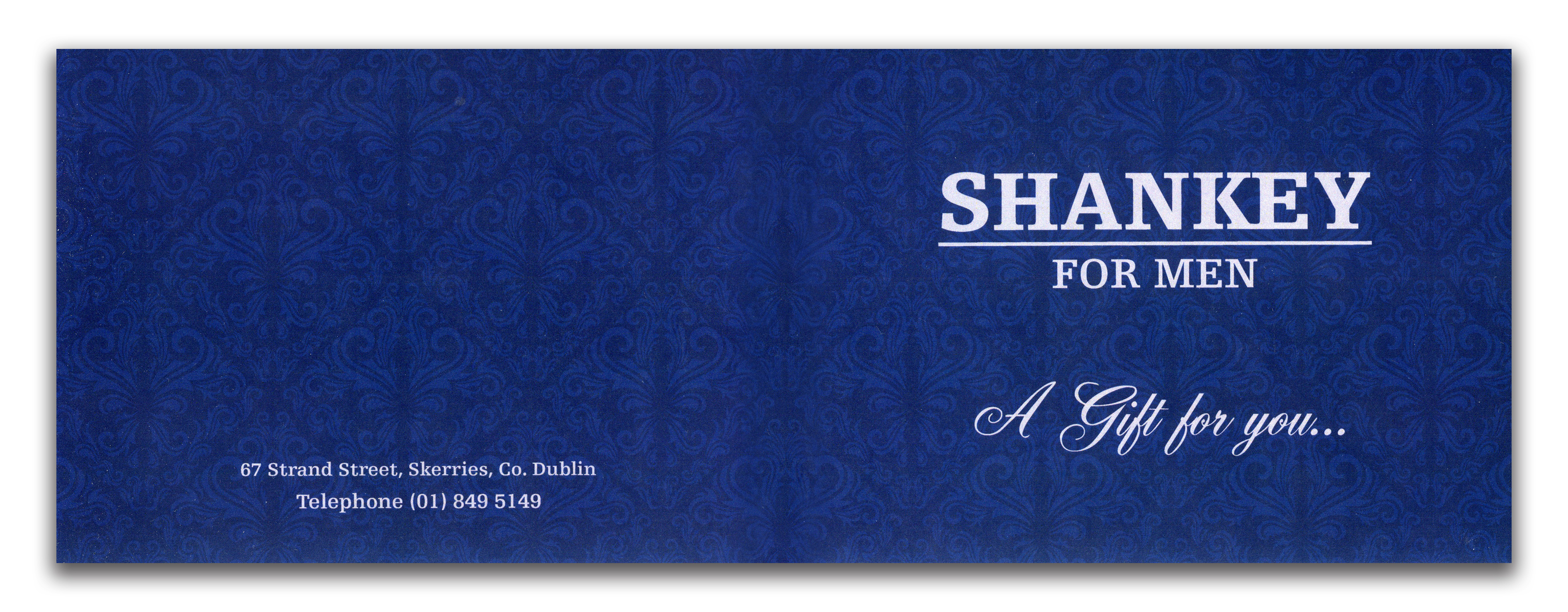 A6 Folded Gift Vouchers