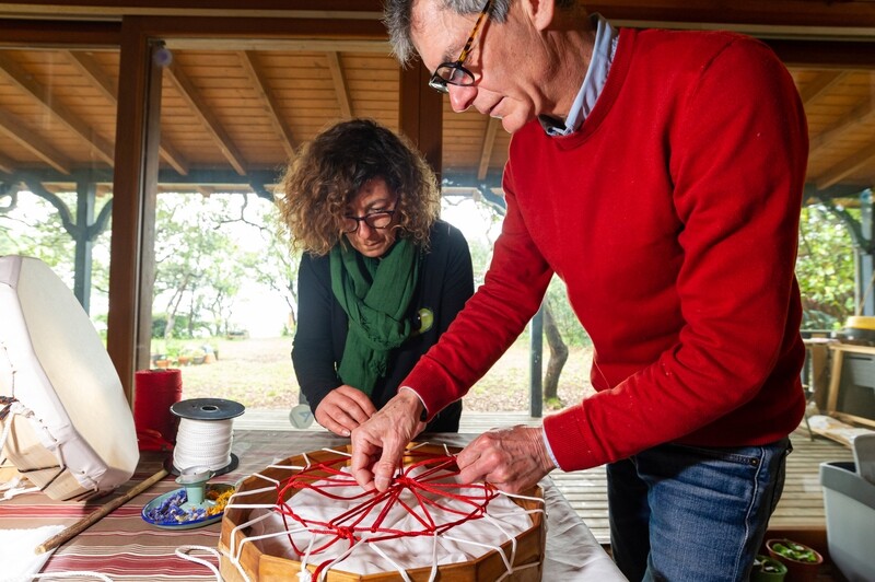 ATELIER : fabrication du tambour