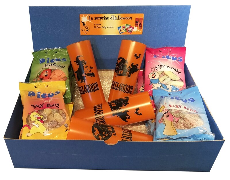 Carton surprise Halloween