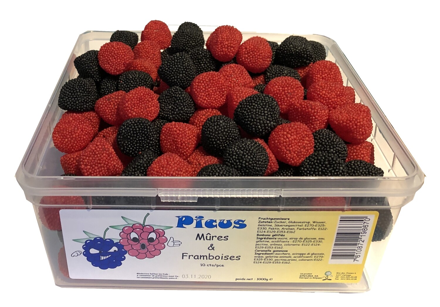 Picus Mûres et Framboises