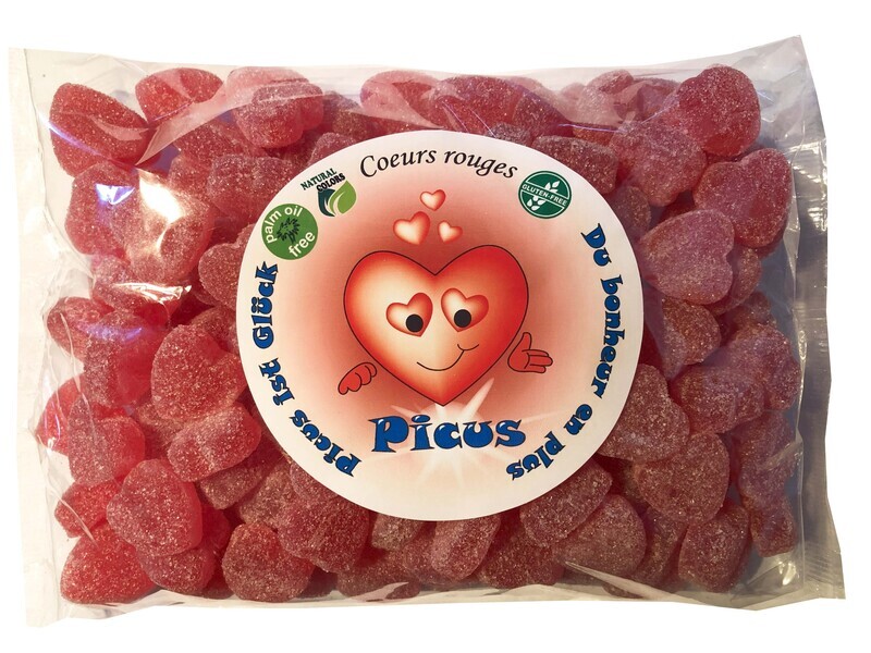 Picus Cœurs rouges 1kg