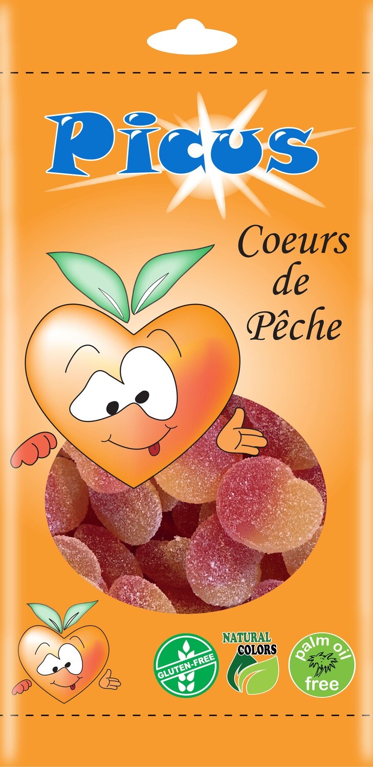 Picus Coeurs de pêche 120g