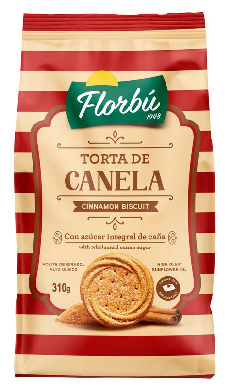 Florbù Torta de Canela 310g