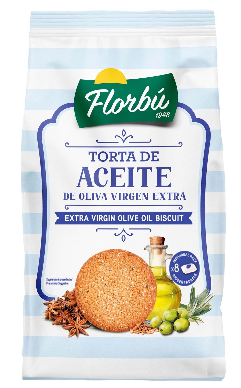 Florbù Torta de Aceite 240g